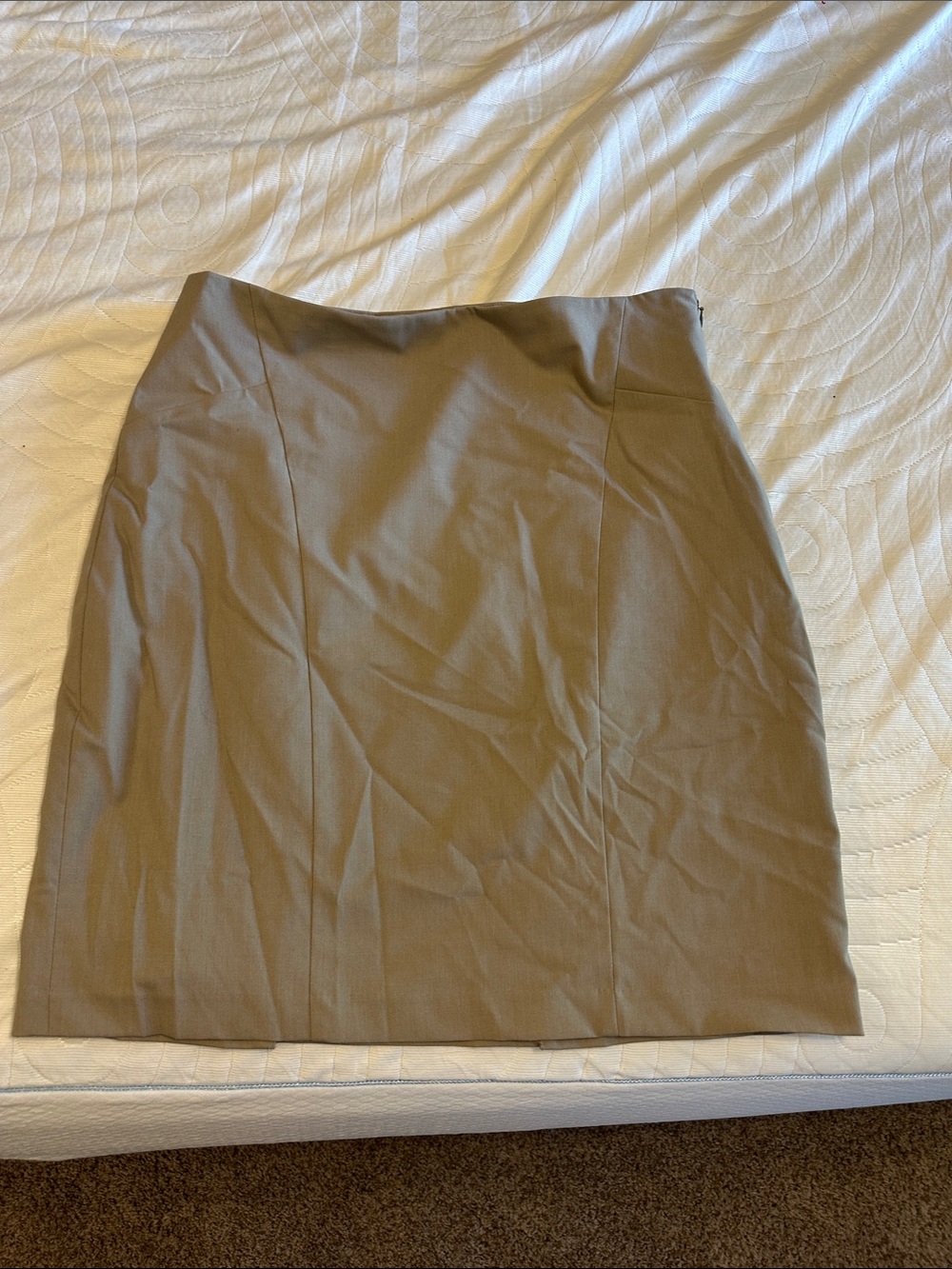 The Limited Taupe Pencil Skirt